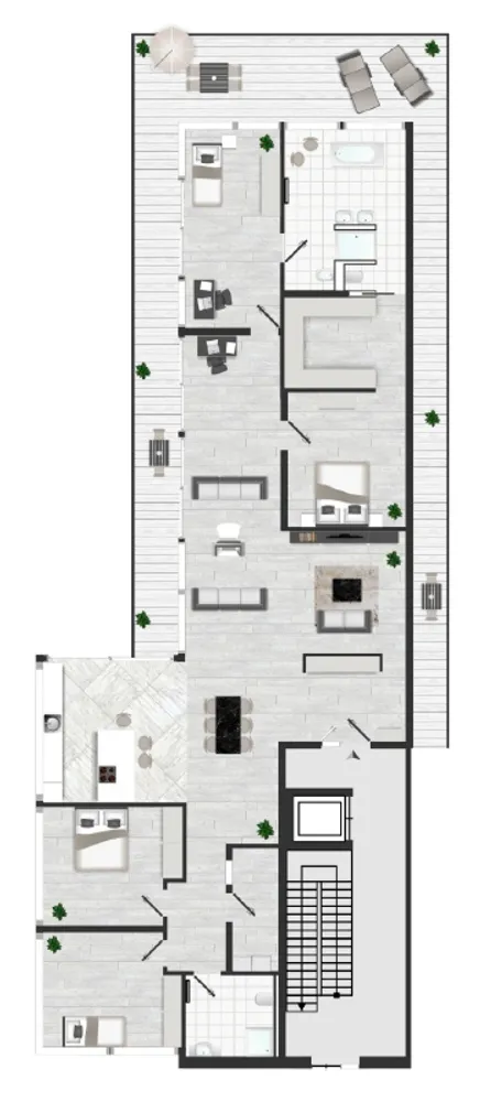 5 Zimmer Wohnung mit 250 m² in Dresden – Bild 2
