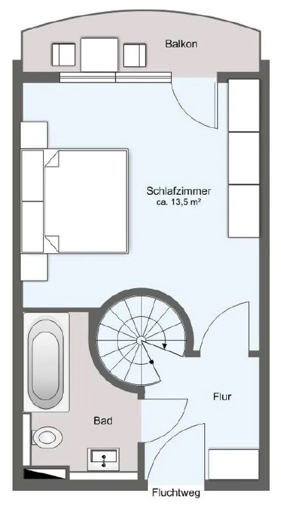 2 Zimmer Wohnung mit 56 m² in Leipzig – Bild 11