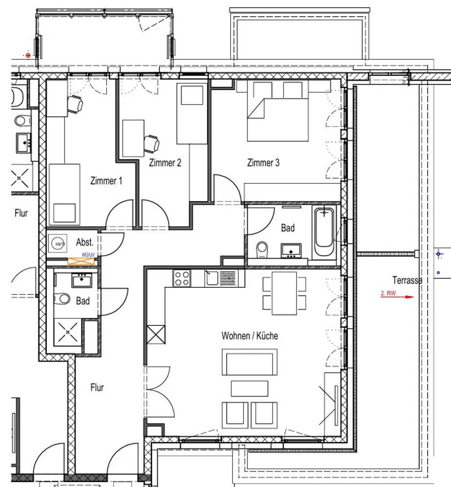 4 Zimmer Wohnung mit 121 m² in Wiesbaden – Bild 9