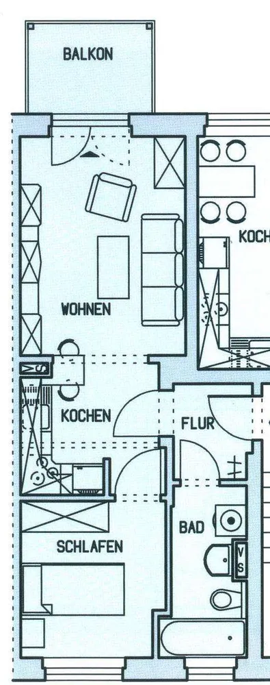 2 Zimmer Wohnung mit 38 m² in Chemnitz – Bild 7