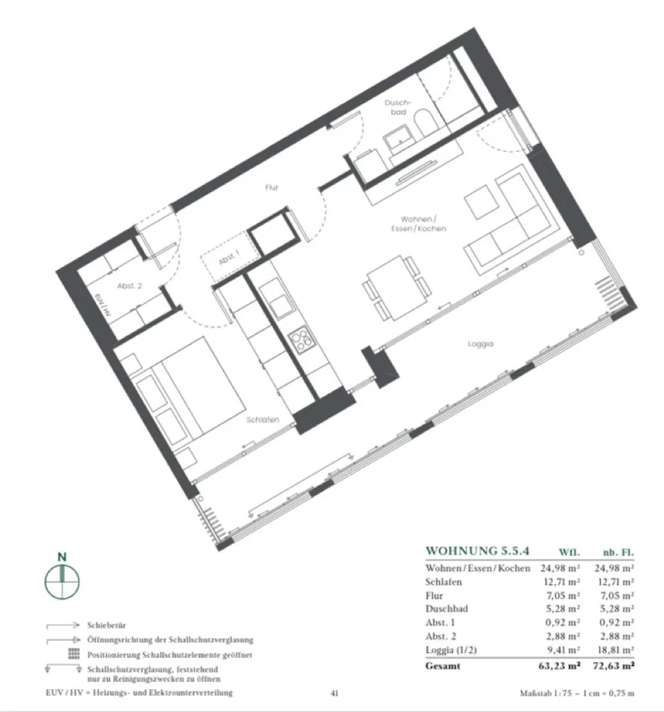 2 Zimmer Wohnung mit 63 m² in München – Bild 9