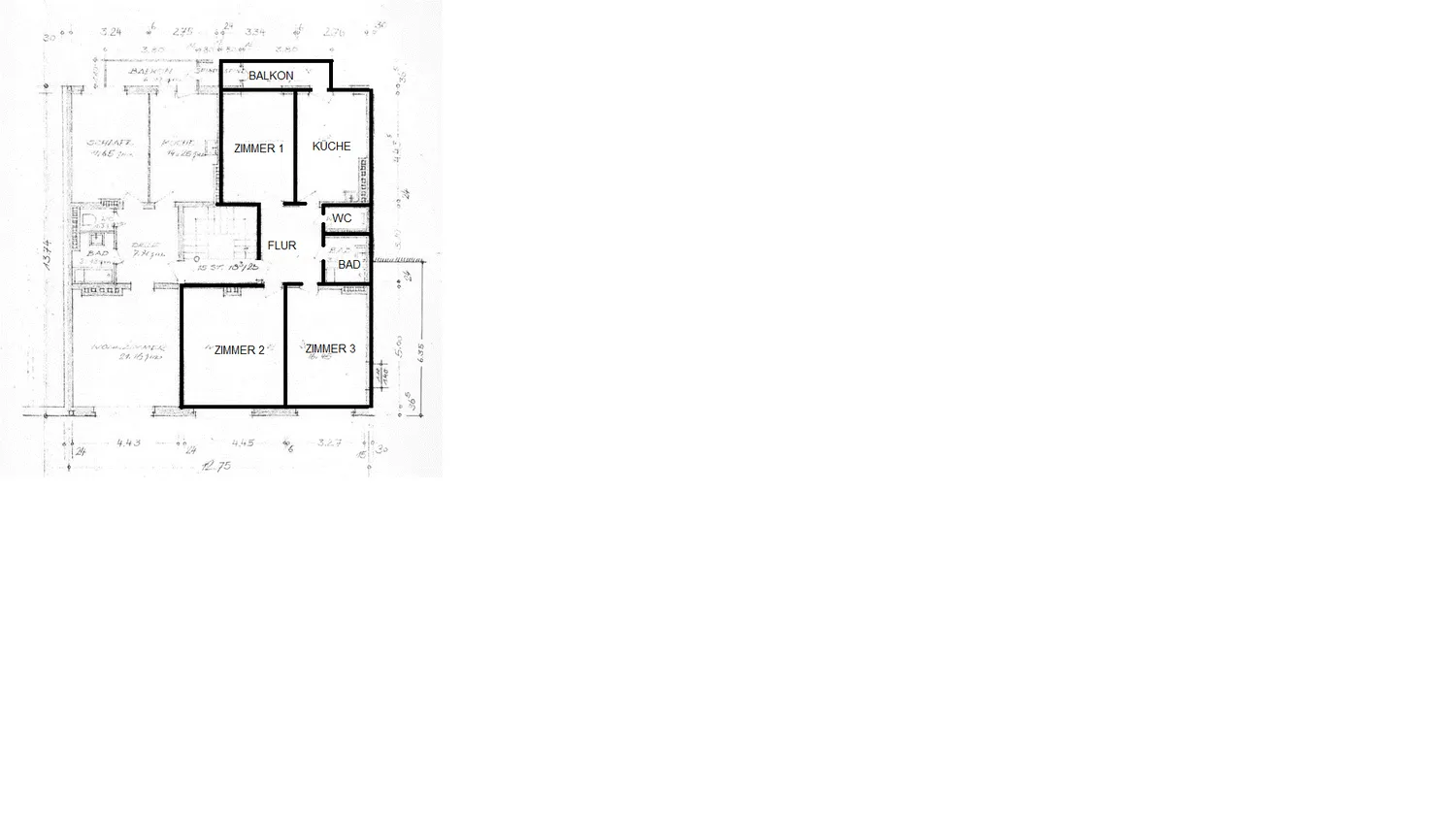 3 Zimmer Wohnung mit 77 m² in Aachen – Bild 4