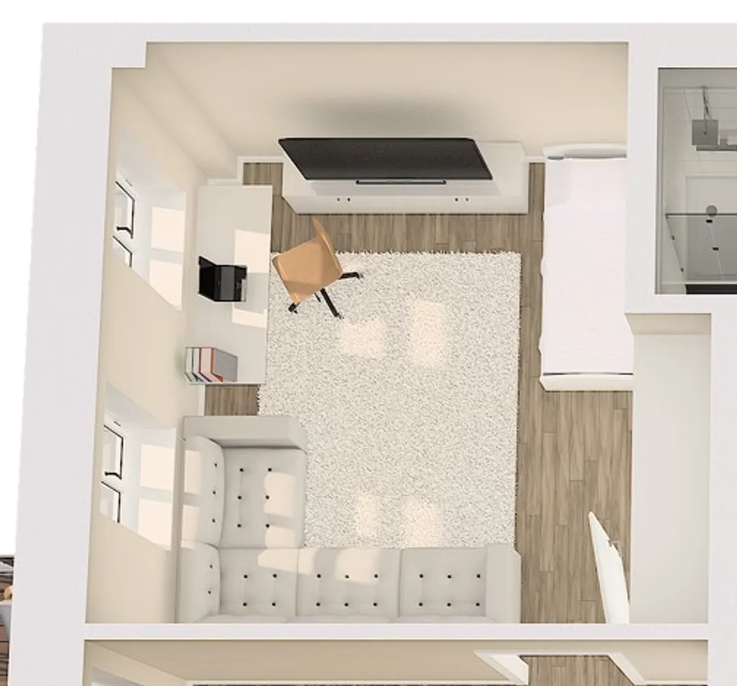 1 Zimmer Wohnung mit 32 m² in Dresden – Bild 2