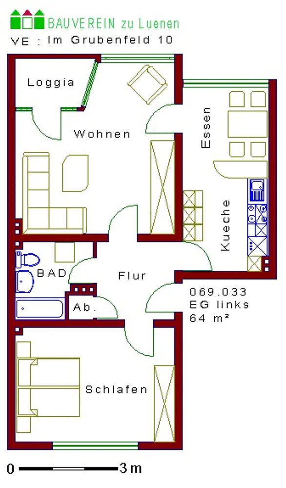 3 Zimmer Wohnung mit 63 m² in Lünen – Bild 5