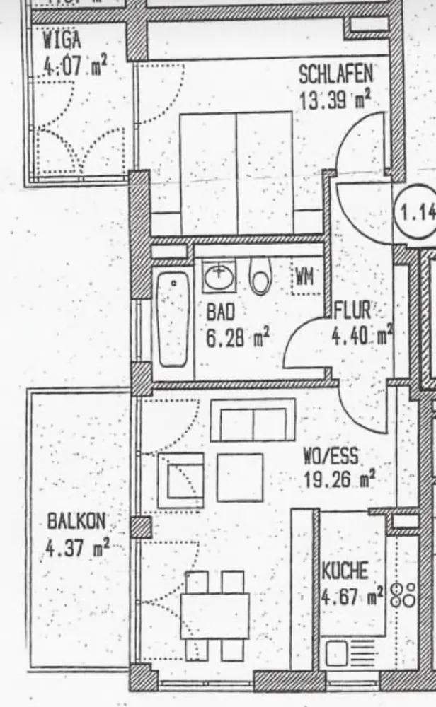 2 Zimmer Wohnung mit 56 m² in Regensburg – Bild 9