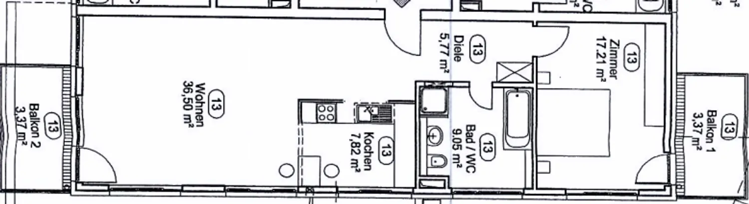 2 Zimmer Wohnung mit 83 m² in Frankfurt am Main – Bild 12