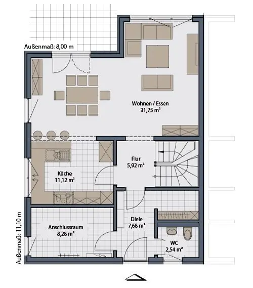 5 Zimmer Haus mit 176 m² in Herford – Bild 5