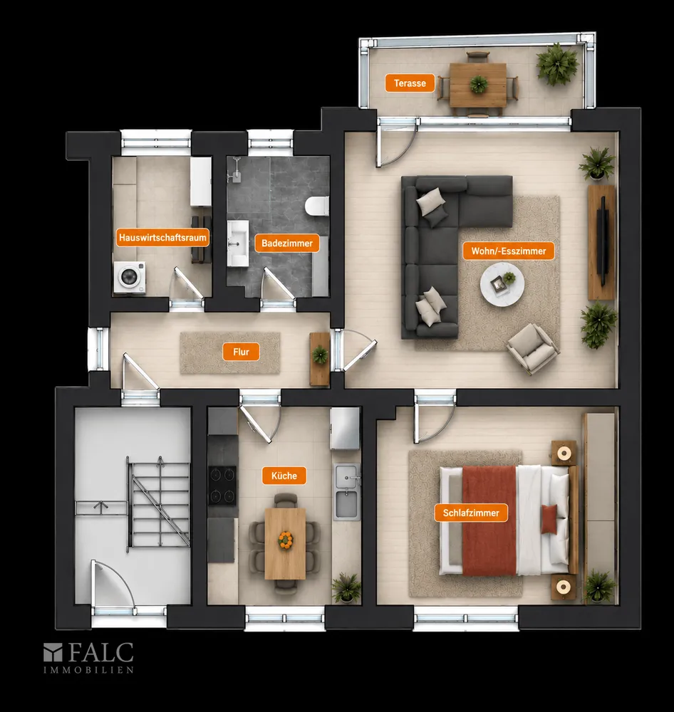 2 Zimmer Wohnung mit 78 m² in Hamm – Bild 6