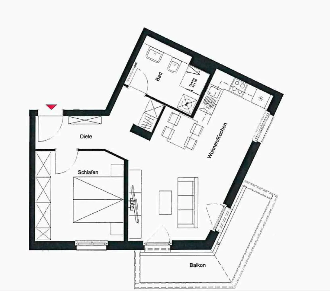 2 Zimmer Wohnung mit 54 m² in Berlin – Bild 8