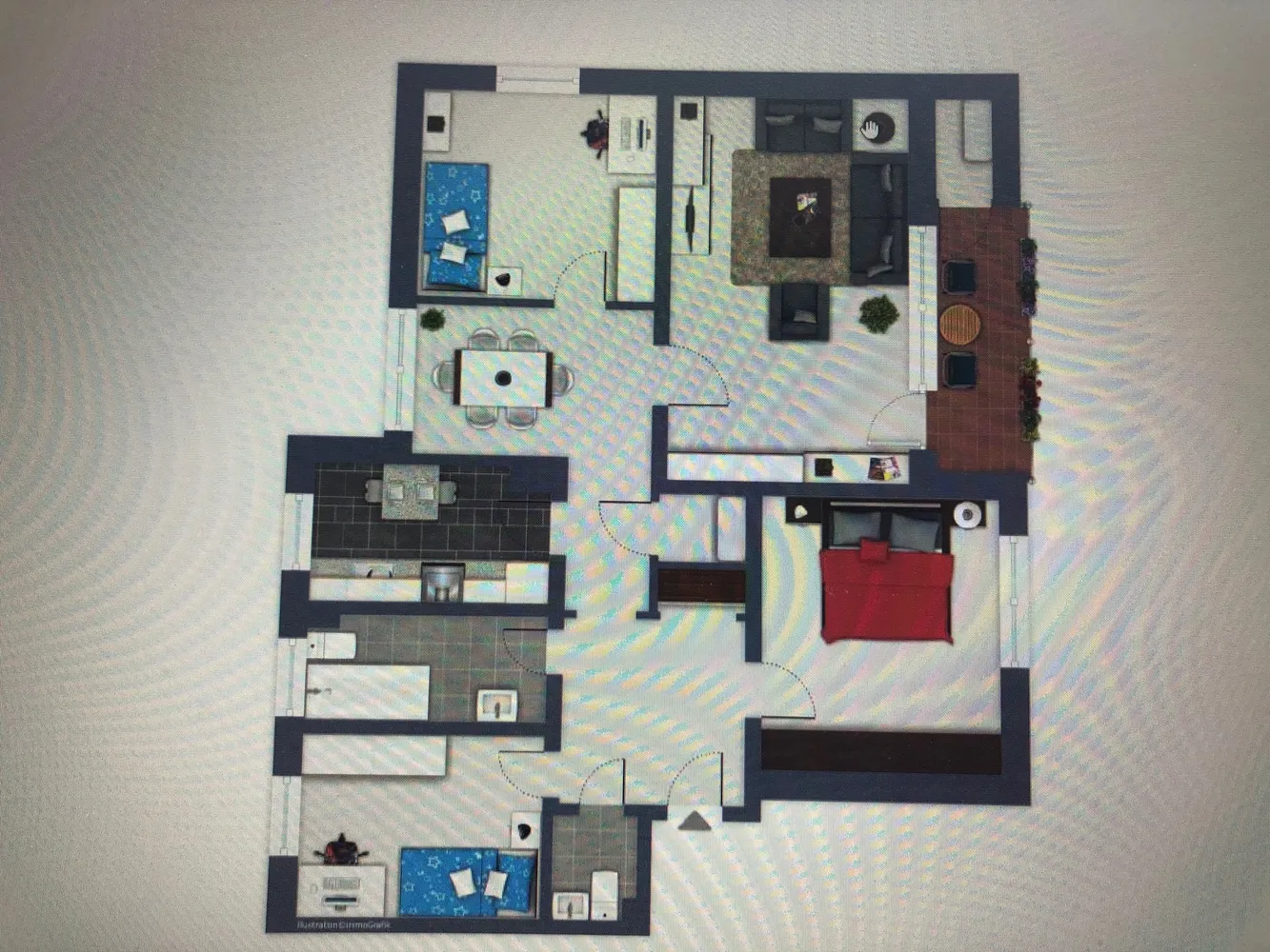 5 Zimmer Wohnung mit 88 m² in Köln – Bild 3