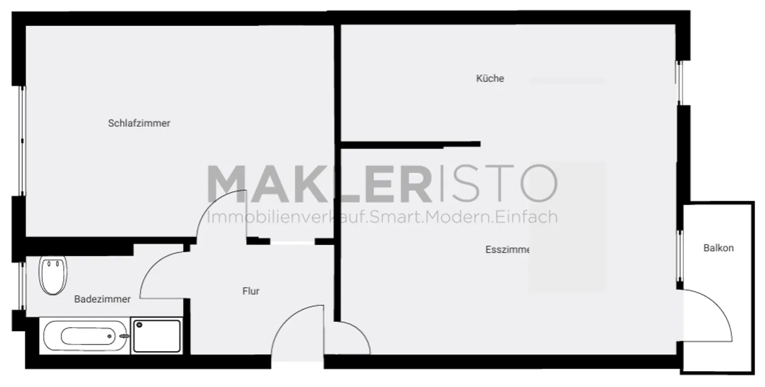 2 Zimmer Wohnung mit 70 m² in Leipzig – Bild 12
