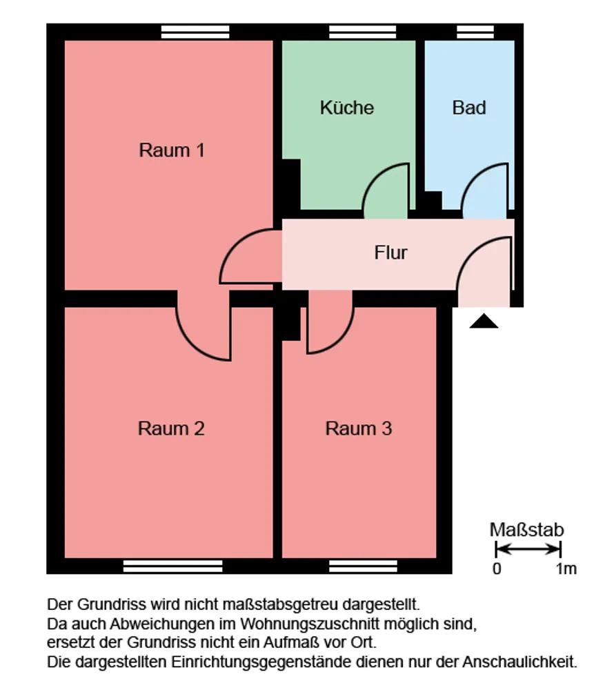 3 Zimmer Wohnung mit 51 m² in Witten – Bild 4