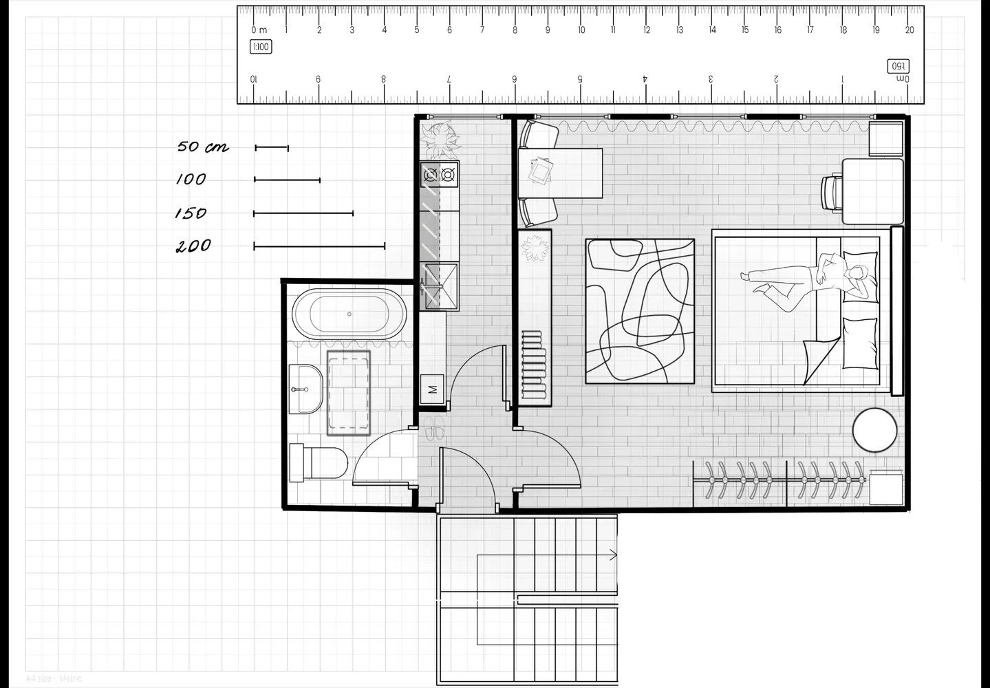 1 Zimmer Wohnung mit 31 m² in Dortmund – Bild 4
