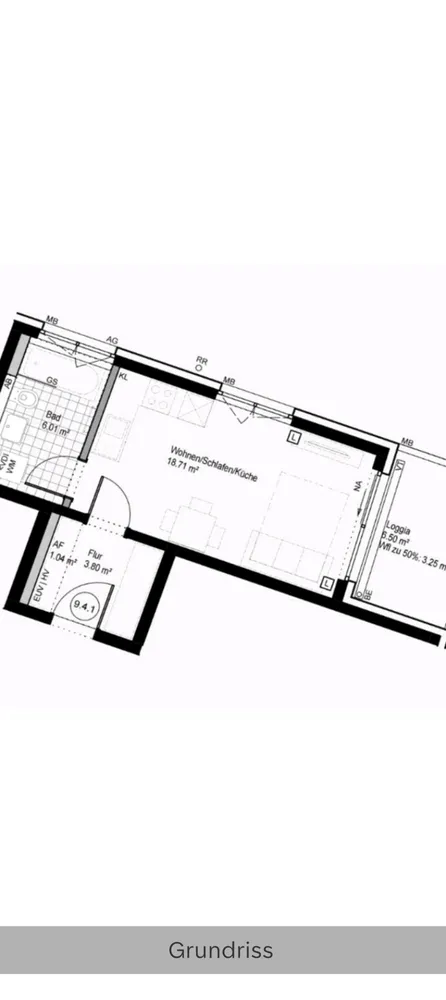 1 Zimmer Wohnung mit 33 m² in München – Bild 10