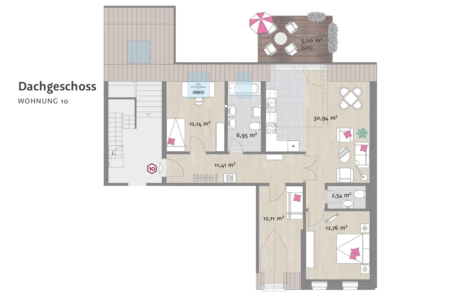 4 Zimmer Wohnung mit 94 m² in Chemnitz – Bild 8