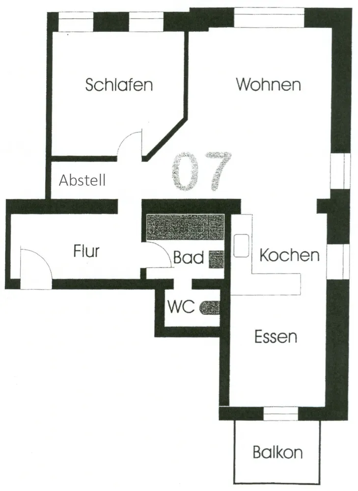 2 Zimmer Wohnung mit 69 m² in Dresden – Bild 3