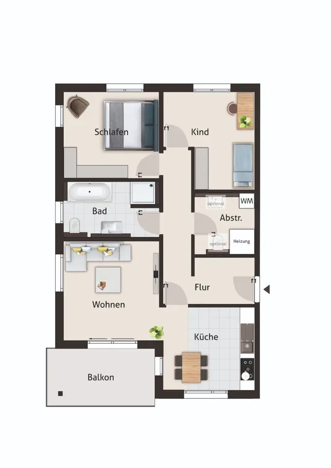 3 room apartment with 85 m² in Magdeburg – Photo 9