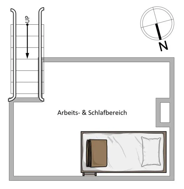 2 Zimmer Wohnung mit 27 m² in Kaiserslautern – Bild 9
