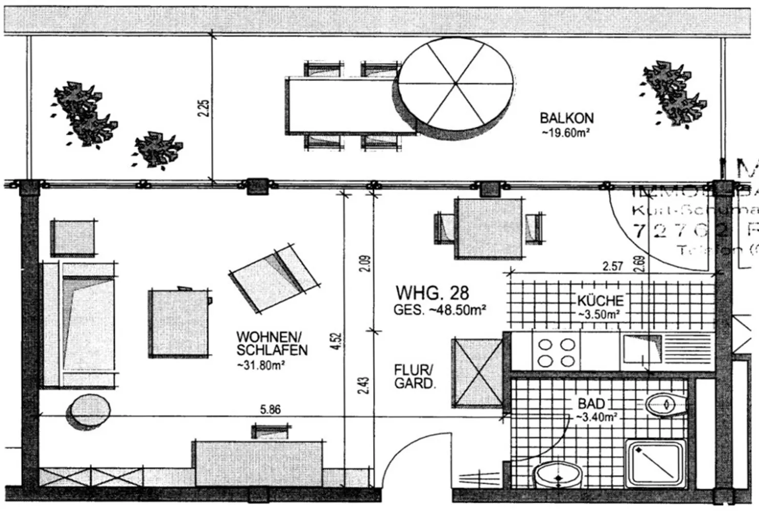 1 Zimmer Wohnung mit 38 m² in Reutlingen – Bild 5