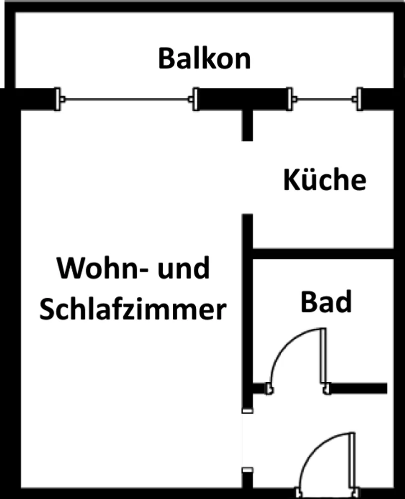 1 Zimmer Wohnung mit 36 m² in Stendal – Bild 8