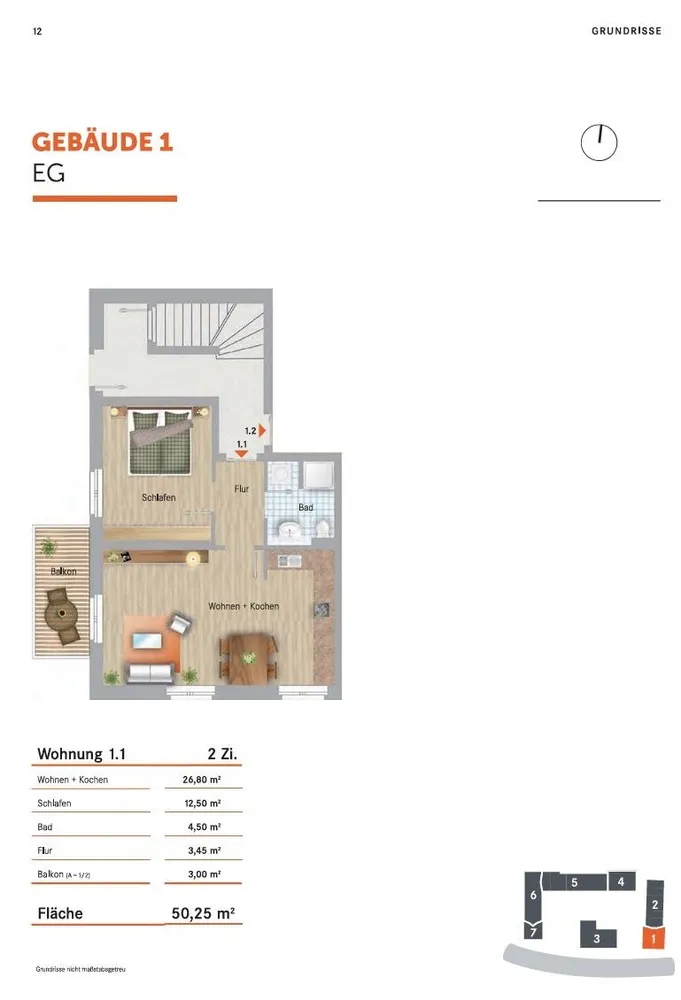 2 Zimmer Wohnung mit 50 m² in Dresden – Bild 8