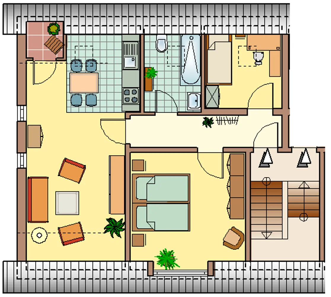 3 Zimmer Wohnung mit 60 m² in Düren – Bild 1