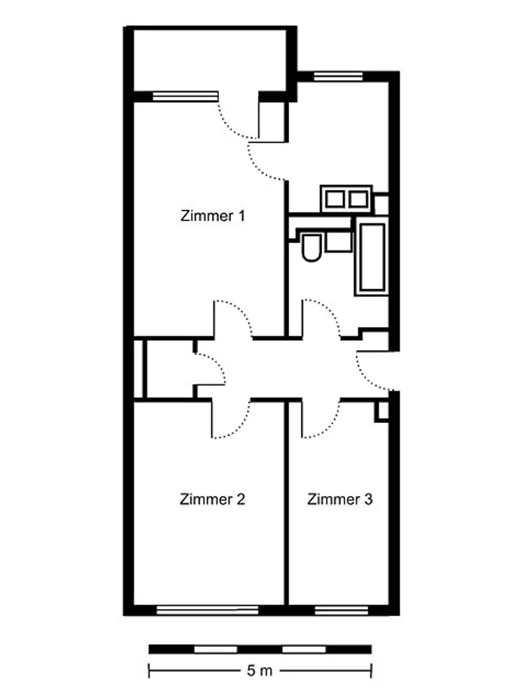 3 Zimmer Wohnung mit 61 m² in Berlin – Bild 5