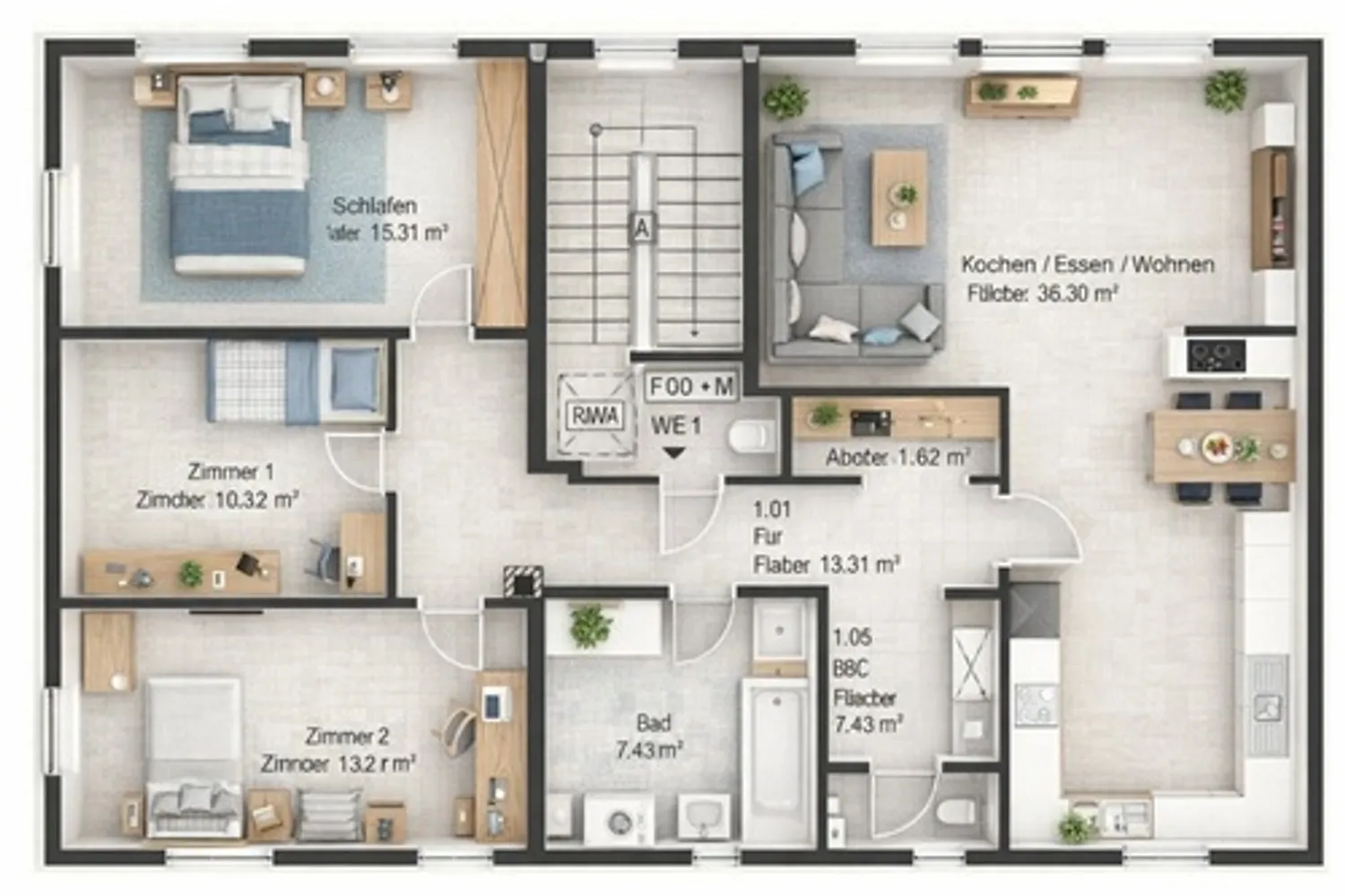 4 Zimmer Wohnung mit 108 m² in Bonn – Bild 7