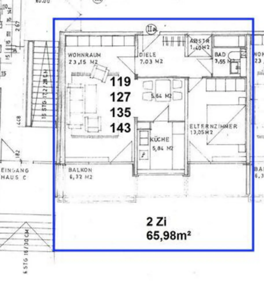 2 room apartment with 65 m² in Munich – Photo 4