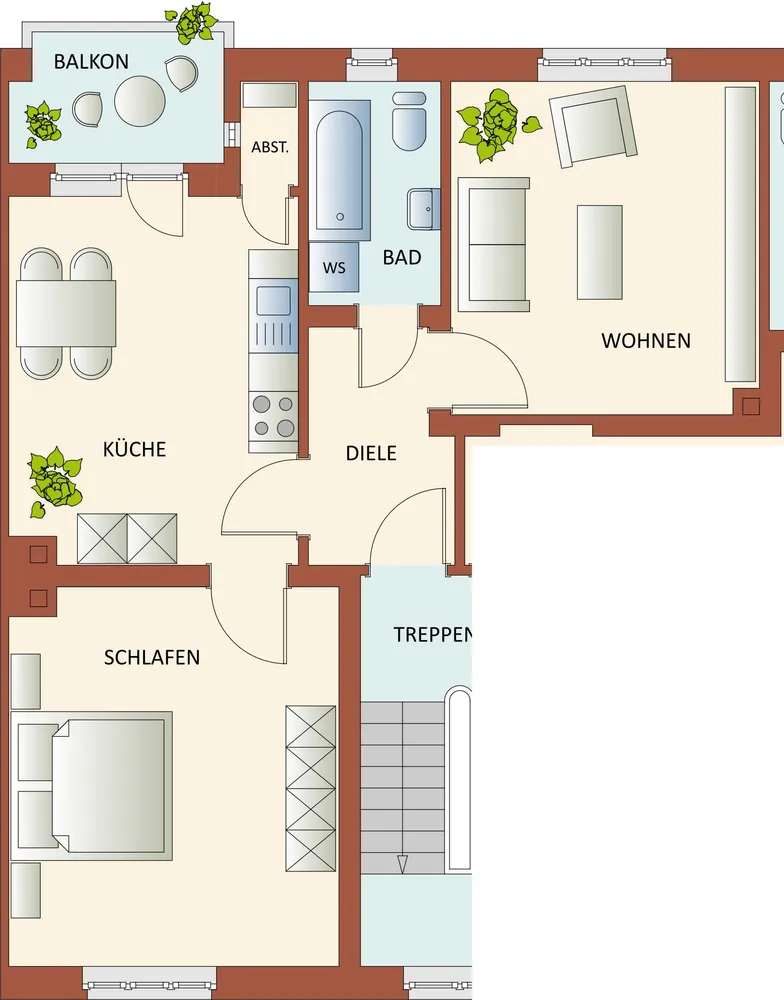3 Zimmer Wohnung mit 63 m² in Herne – Bild 11