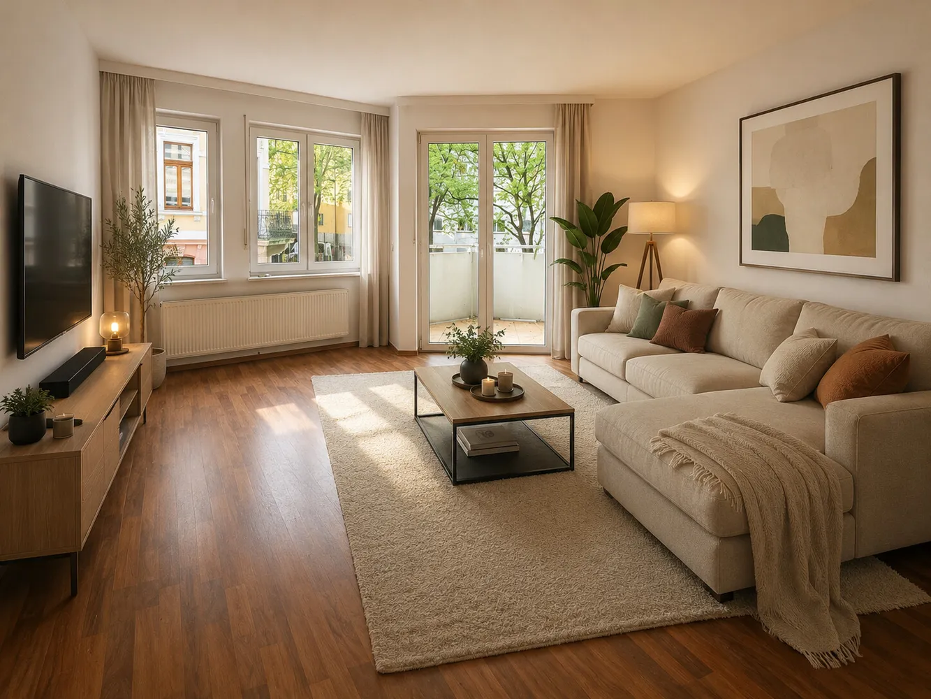 2 Zimmer Wohnung mit 61 m² in Ludwigshafen am Rhein – Bild 1