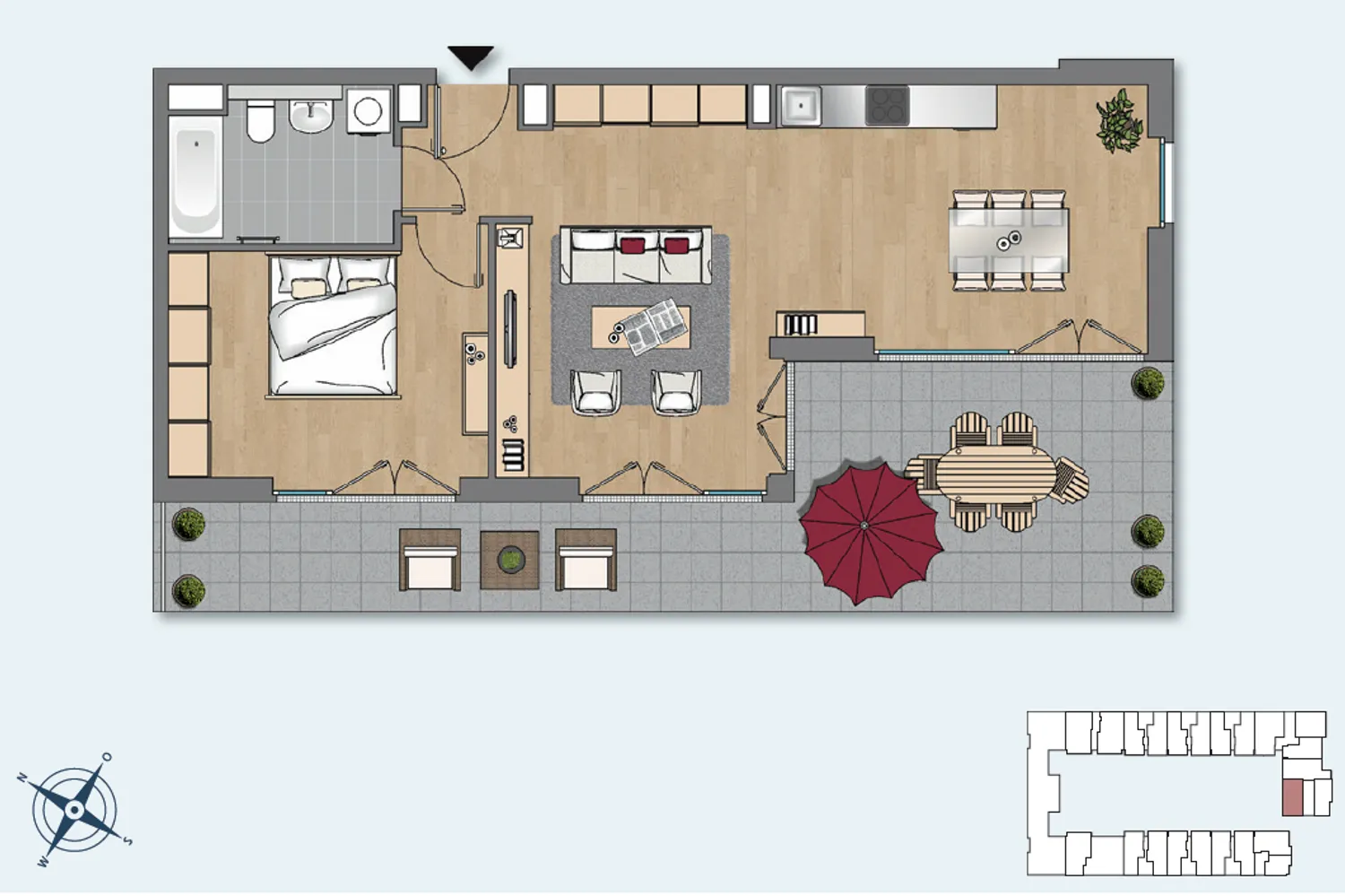 2 Zimmer Wohnung mit 77 m² in Berlin – Bild 11