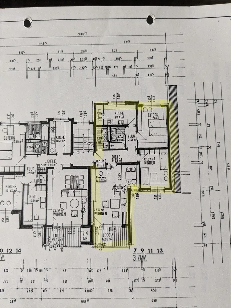 3 Zimmer Wohnung mit 84 m² in Hannover – Bild 2