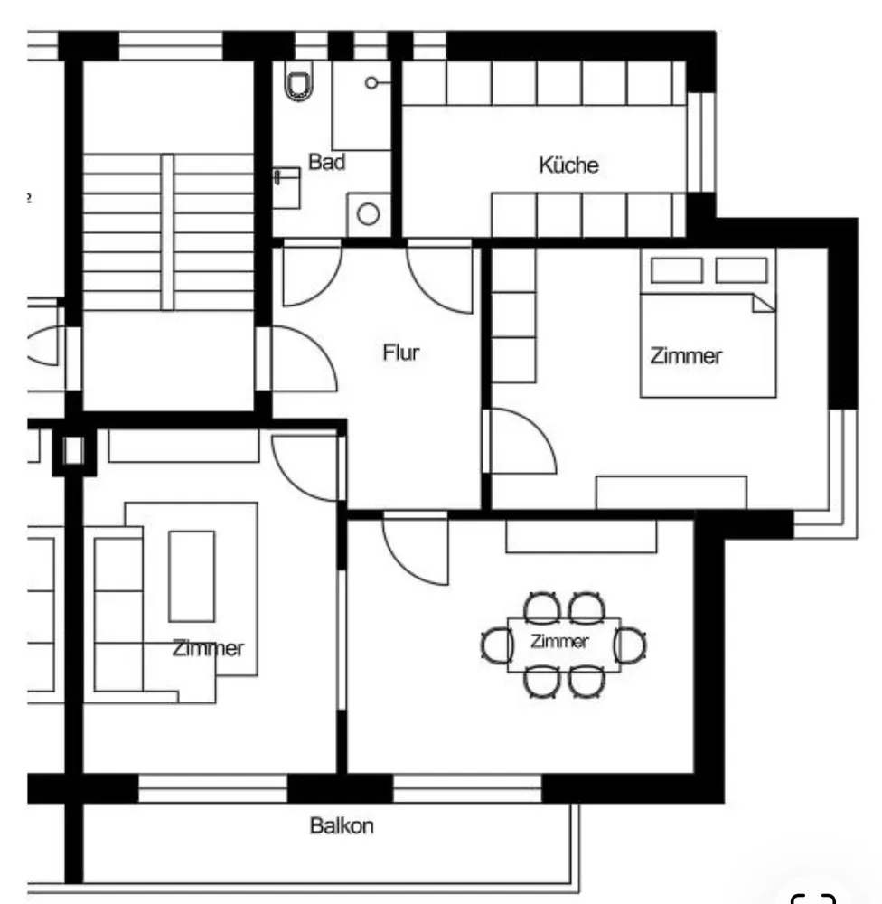 3 Zimmer Wohnung mit 74 m² in Hamburg – Bild 9