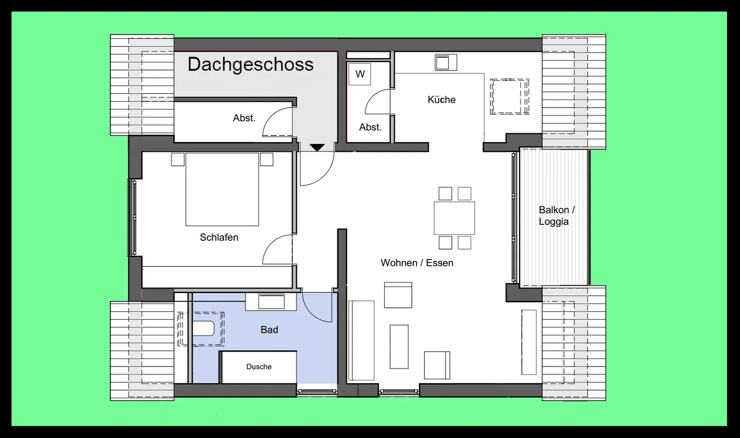 2 Zimmer Wohnung mit 76 m² in Bonn – Bild 5