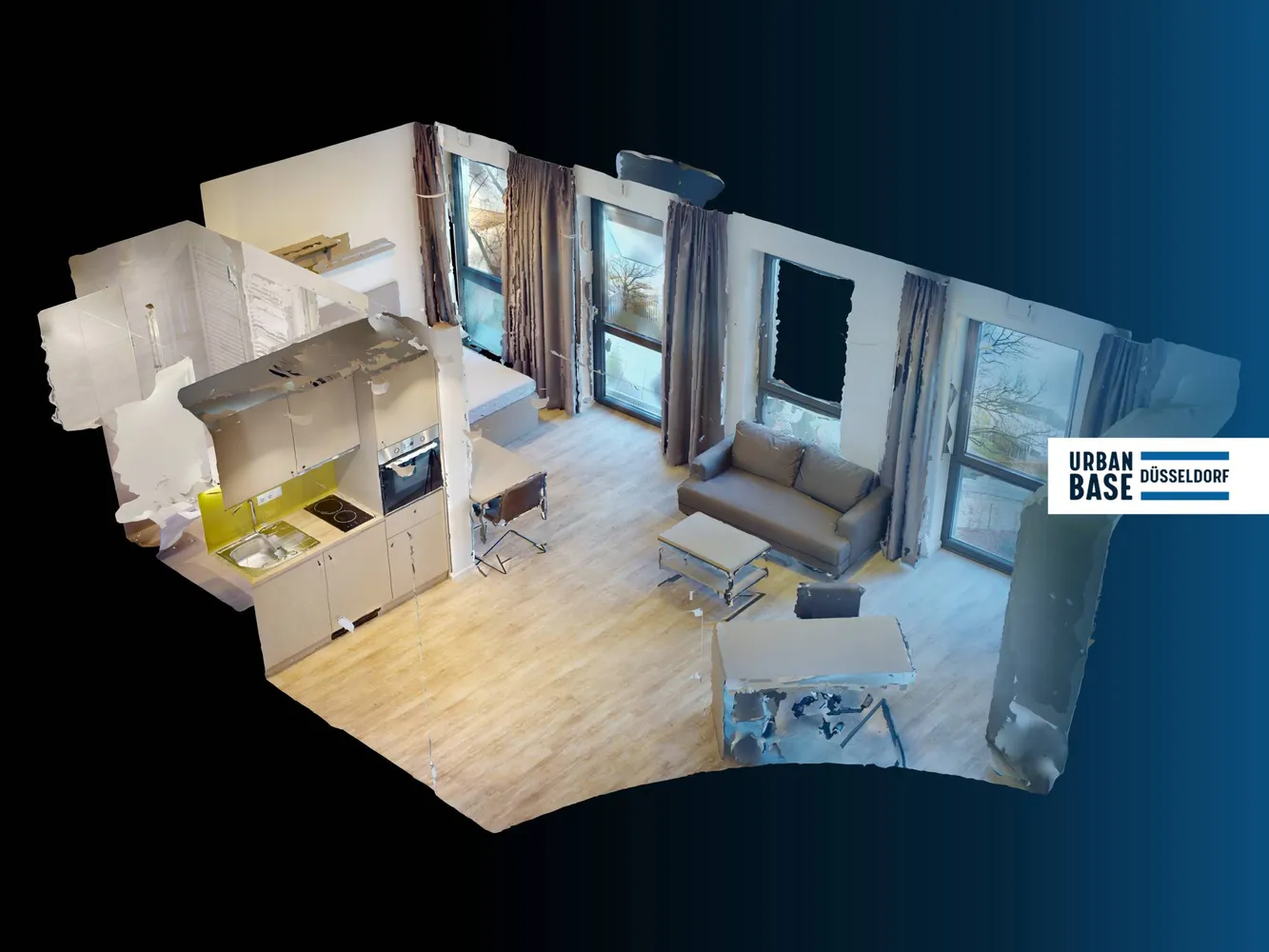 1 Zimmer Wohnung mit 36 m² in Düsseldorf – Bild 6