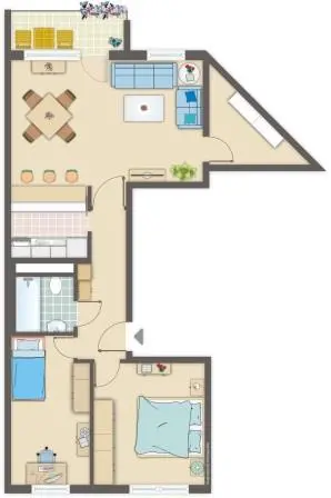 3 Zimmer Wohnung mit 66 m² in Erfurt – Bild 6