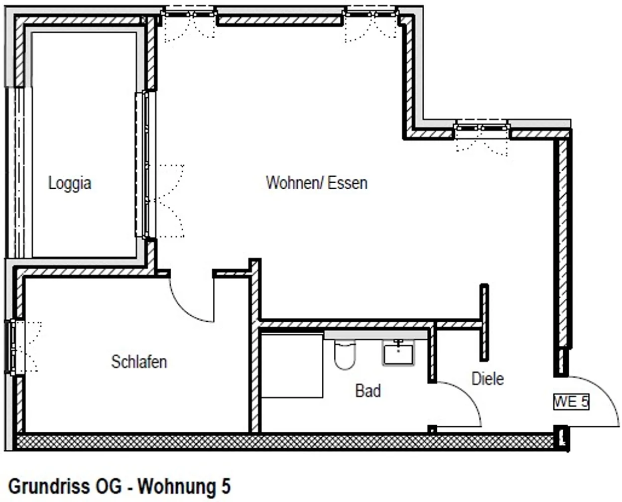 2 Zimmer Wohnung mit 64 m² in Aachen – Bild 4