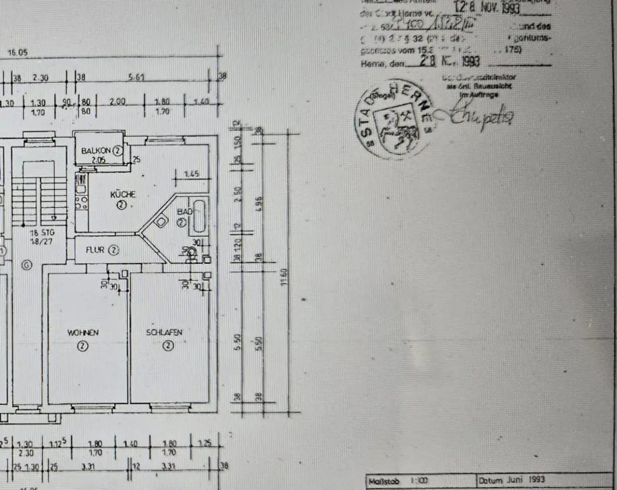 3 Zimmer Wohnung mit 62 m² in Herne – Bild 4
