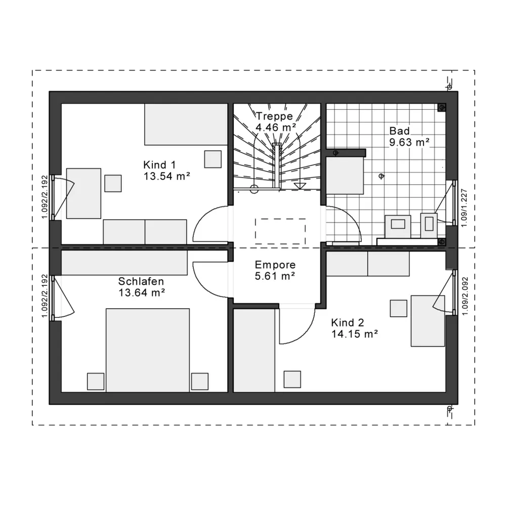 3 Zimmer Haus mit 122 m² in Köln – Bild 5
