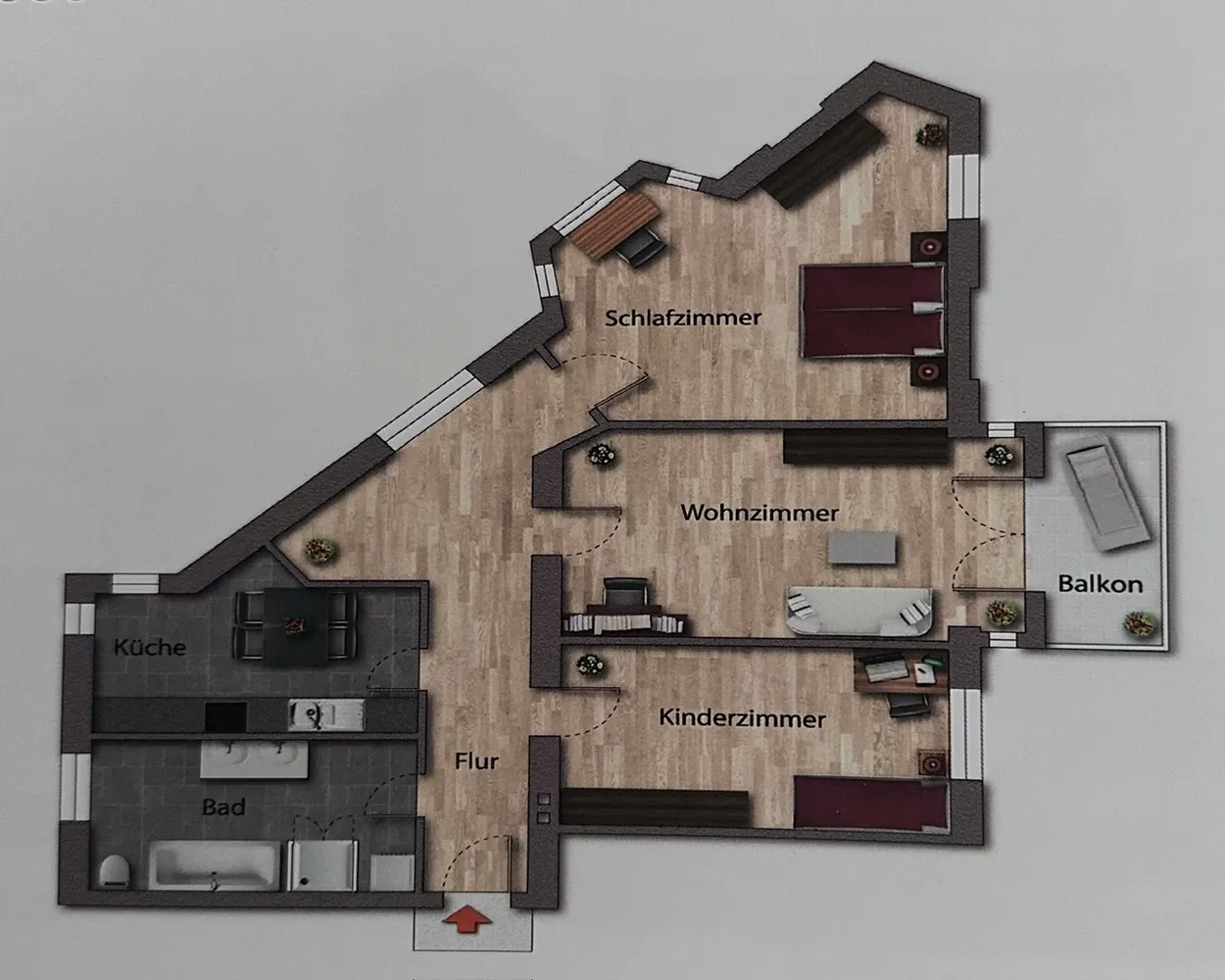3 Zimmer Wohnung mit 97 m² in Magdeburg – Bild 12