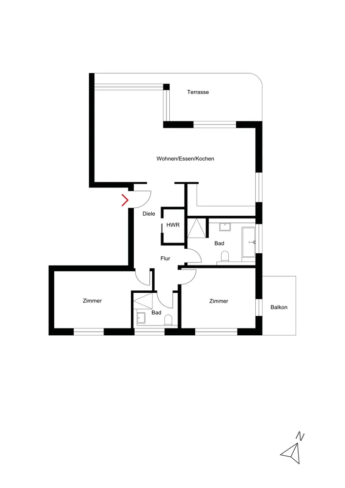 3 Zimmer Wohnung mit 122 m² in Werder (Havel) – Bild 12