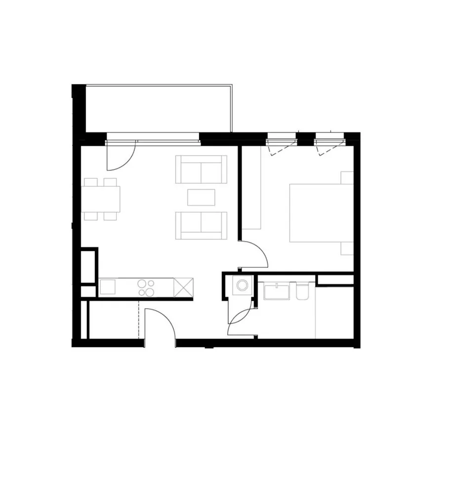 2 room apartment with 52 m² in Berlin – Photo 5