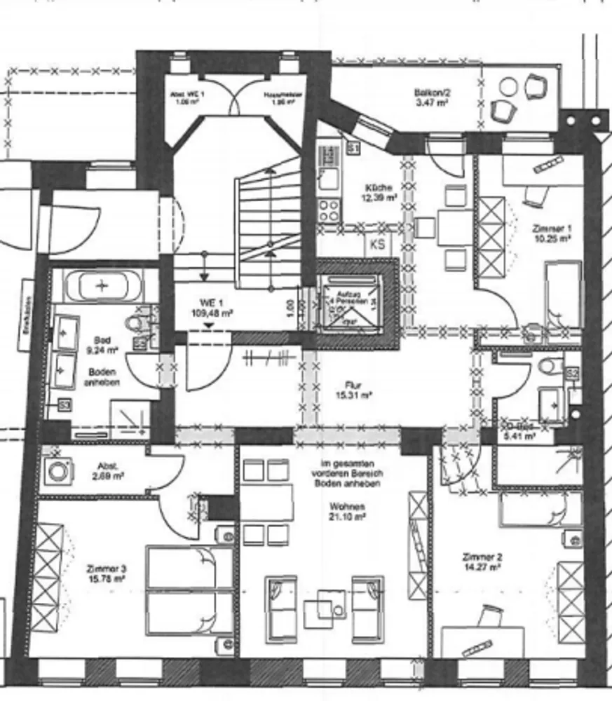 4 Zimmer Wohnung mit 108 m² in Leipzig – Bild 3