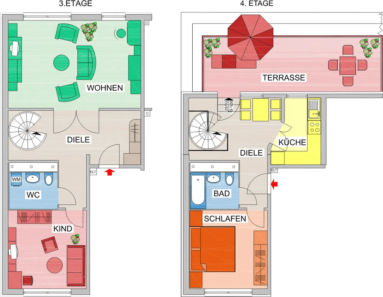 3 room apartment with 84 m² in Chemnitz – Photo 2