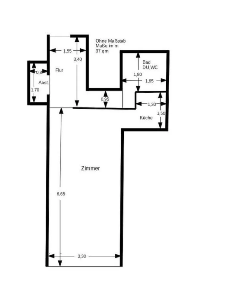 1 Zimmer Wohnung mit 37 m² in München – Bild 7