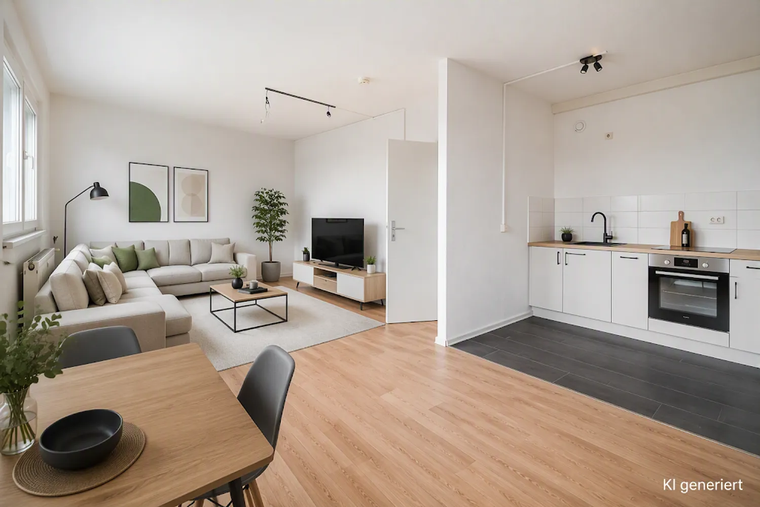 3 Zimmer Wohnung mit 56 m² in Halle (Saale) – Bild 1