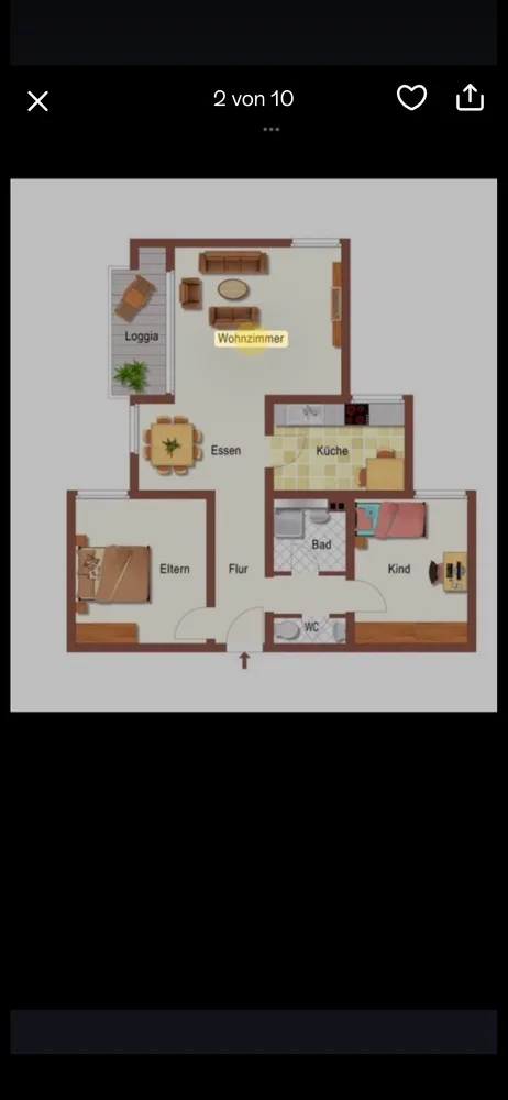 3 Zimmer Wohnung mit 80 m² in Braunschweig – Bild 7