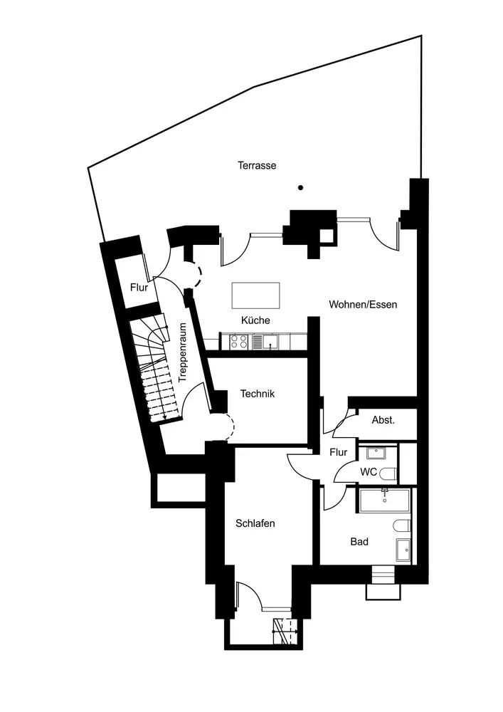 2 Zimmer Wohnung mit 104 m² in Düsseldorf – Bild 6