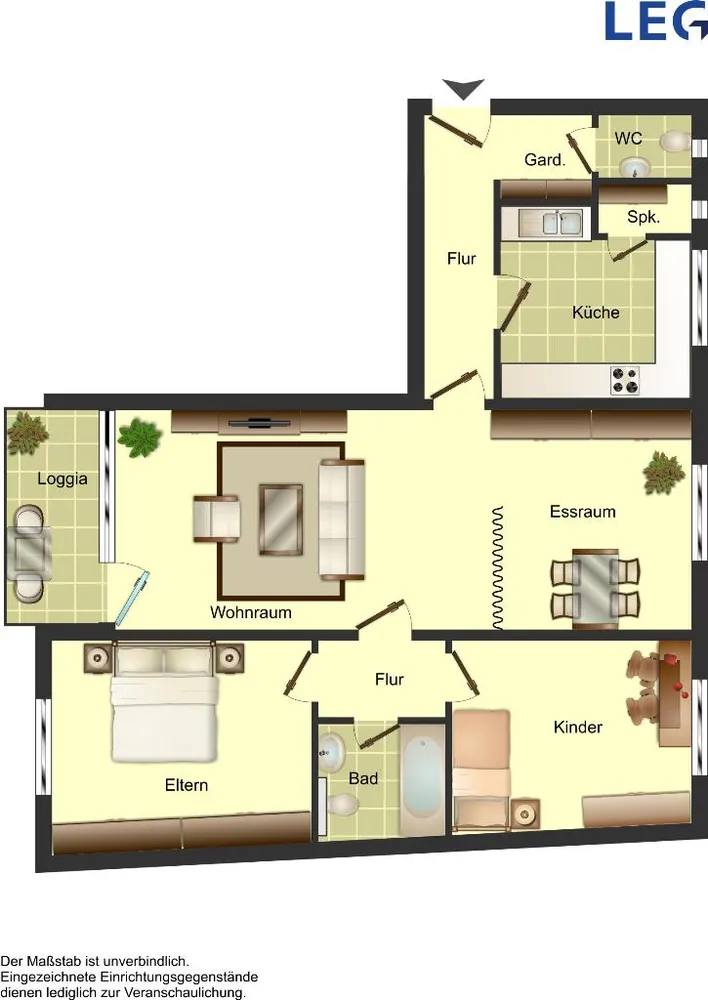 4 Zimmer Wohnung mit 93 m² in Solingen – Bild 2